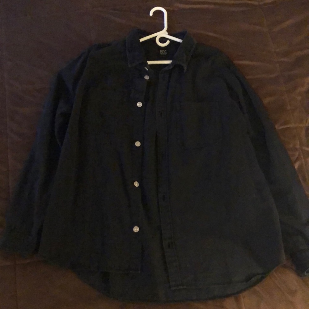 BDG Washed Canvas Button-Down Work Shirt. Size XL.